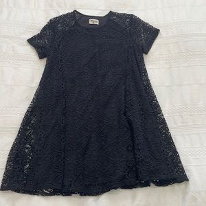 Show Me Your Mumu Black Lace Mini Dress Size Small